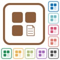 Component properties simple icons
