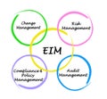 Components of EIM Audit Royalty Free Stock Photo