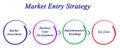 Market Entry Strategy Royalty Free Stock Photo