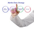 Market Entry Strategy Royalty Free Stock Photo