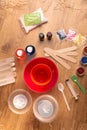Components, tools to make slime