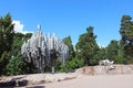 Composer Sibelius Monument in Helsinki Royalty Free Stock Photo