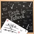 Composite image of back to school doodle Royalty Free Stock Photo