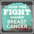 Composite image of breast cancer awareness message Royalty Free Stock Photo