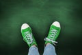 Composite image of casual shoes Royalty Free Stock Photo