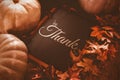 Composite image of digital image of happy thanksgiving day text greeting Royalty Free Stock Photo