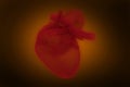 Composite image of digitally generated image ofÃÂ 3d human heart Royalty Free Stock Photo