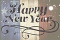 Composite image of elegant happy new year Royalty Free Stock Photo
