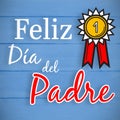 Composite image of feliz dia del padre