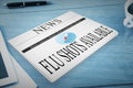 Composite image of flu shot Royalty Free Stock Photo