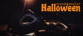 Composite image of graphic image of spooktacular halloween text