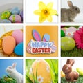 Composite image of happy easter Royalty Free Stock Photo