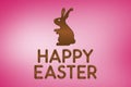 Composite image of happy easter graphic Royalty Free Stock Photo