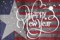 Composite image of happy new year Royalty Free Stock Photo