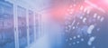 Composite image of image of a data center 3d Royalty Free Stock Photo