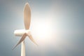 Composite image of image of wind mill 3d Royalty Free Stock Photo