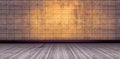 Composite image of image of a wooden floor Royalty Free Stock Photo