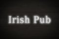 Composite image of irish pub