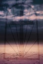 Composite image of a large cross Royalty Free Stock Photo