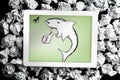 Composite image of loan shark doodle Royalty Free Stock Photo