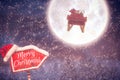 Composite image of merry christmas Royalty Free Stock Photo