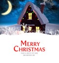 Composite image of merry christmas Royalty Free Stock Photo