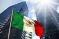 Composite image of mexico national flag