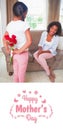 Composite image of mothers day greeting