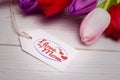 Composite image of mothers day greeting Royalty Free Stock Photo