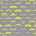 Composite image of mustaches Royalty Free Stock Photo