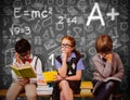 Composite image of school kids Royalty Free Stock Photo