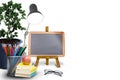 Composite image of school objects Royalty Free Stock Photo