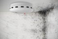 Composite image of smoke and fire detector Royalty Free Stock Photo