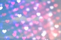 Composite image of valentines heart pattern Royalty Free Stock Photo