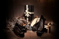 Composition black classy shoes