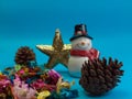 Composition of the Christmas decorations Royalty Free Stock Photo