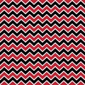 Red and Black Chevron Seamless Pattern