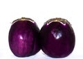 Composition with Eggplant Royalty Free Stock Photo