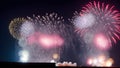 A Composition Of An Enchantingly Whimsical Display Of Fireworks AI Generative