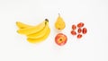 Composition fruits. High quality and resolution beautiful photo concept