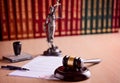 The composition of the gavel and judgement