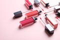 Composition of liquid lipsticks