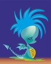 Small dragon, Royalty Free Stock Photo