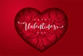 Heart with roses, Happy Valentine`s Day for flyer ,poster, banner, card. beautiful backdrop