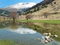 Composition in the mountains