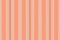 Composition pattern fabric vertical, magazine textile background vector. Apartment seamless lines texture stripe in orange and Royalty Free Stock Photo