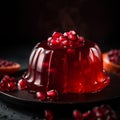 Composition of pomegranate jelly