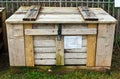 Compost box Royalty Free Stock Photo