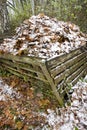 Compost heap Royalty Free Stock Photo