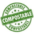 Compostable stamp